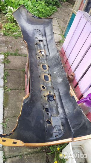 Задний бампер peugeot 207