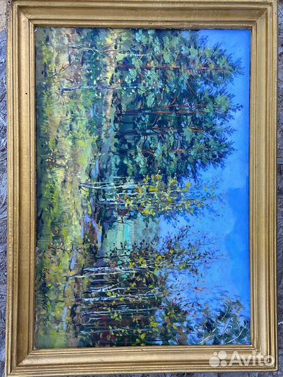 Картина маслом Кудрявцева А.П