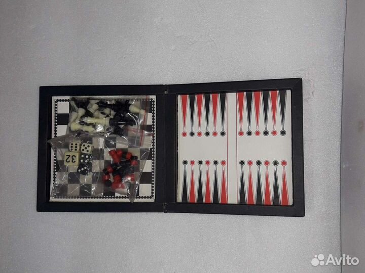 Нарды Шашки 2 в 1