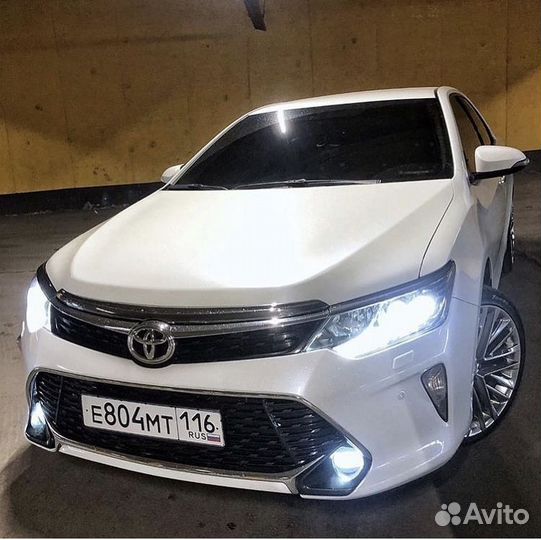 Camry 55 оптика Фары Двухлинзовые Exclusive Q4FY9