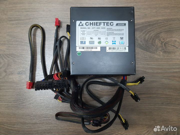 Блок питания chieftec 600