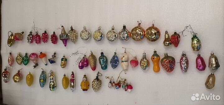 Елочные игрушки СССР