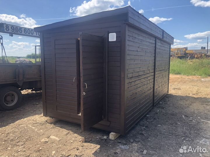 Бытовка с распашными дверьми