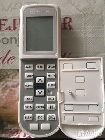 Пульт для кондиционера electrolux
