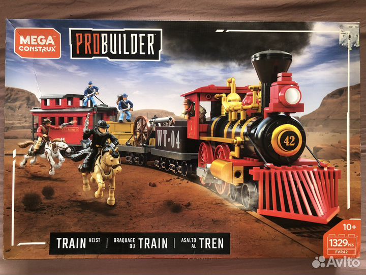 Конструктор Mega Construx Train Heist