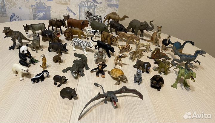 Реалистичные фигурки животных (schleich,bullyland)