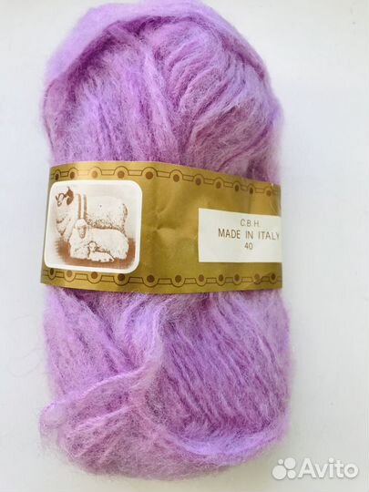 Пряжа мохер новая