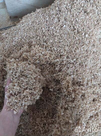 Опилки стружка в мешках