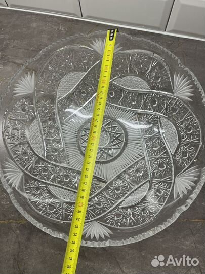 Ваза хрустальная СССР