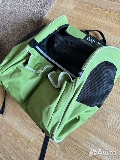 Переноска-рюкзак на колесах