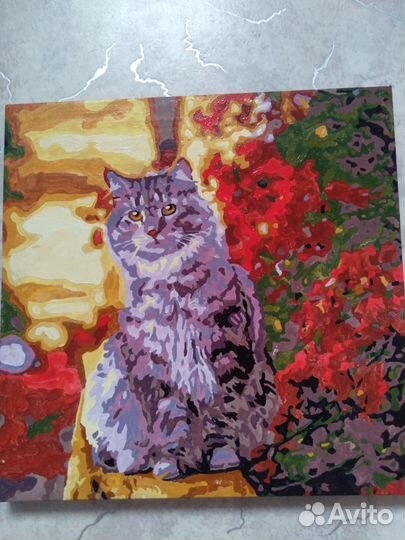 Картина по номерам готовая