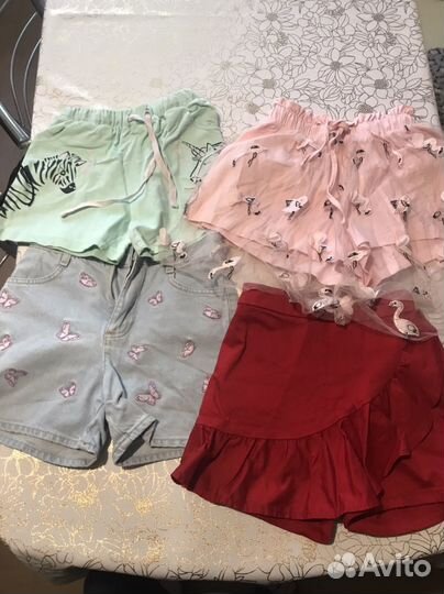 Летняя одежда для девочки 134