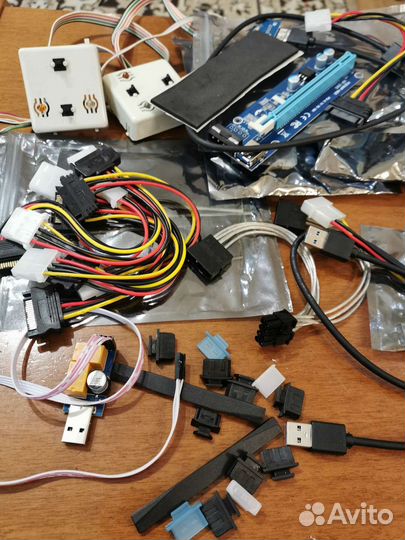 Для майнинга (райзер, watchdog, кнопка, перех.)