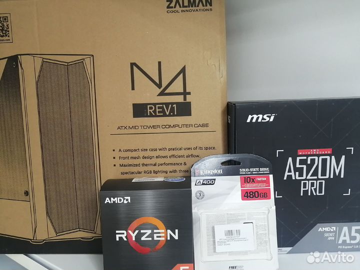 Мощный Ryzen 5 с RTX 3070 игровой Пк