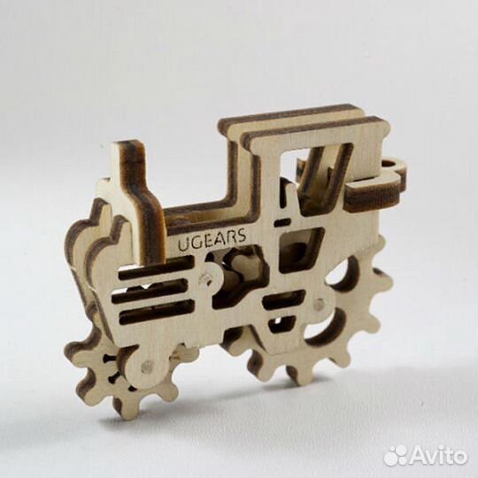 Деревянный 3D конструктор ugears Трибики (4 шт.)