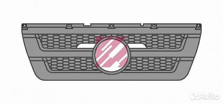 Решетка радиатора с сеткой Mercedes Actros