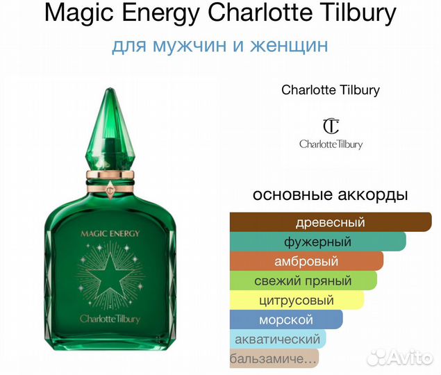 Charlotte Tilbury Magic Energy Парфюм Духи