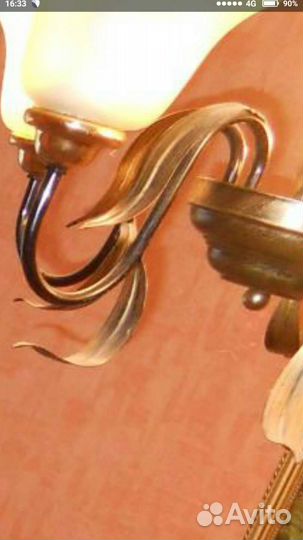 Люстра под бронзу