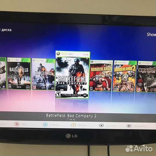 Xbox 360 slim 500GB прошитый freeboot