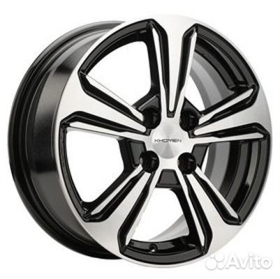 Khomen 1502 6x15 4x100 ET 50 Dia 60.1 (silver)