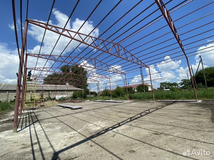 Строительство ангаров, складов, навесов