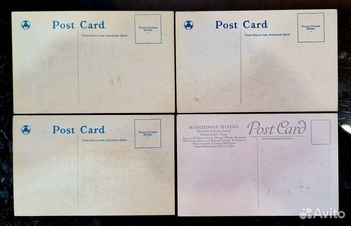 Коллекция старинных открыток г. Чикаго