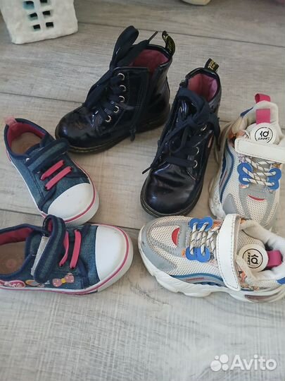 Детская обувь для девочек размер 24