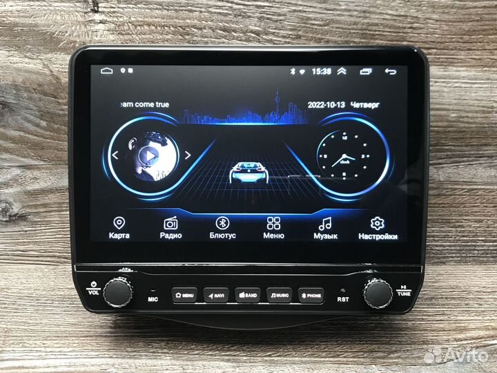 Магнитола на Toyota RAV4 XA30 с камерой