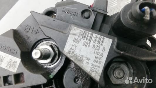 Генератор дизельный volkswagen crafter 1 (9UK06BS0