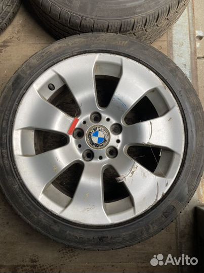 Колеса бмв е46 е90 R17 158 стиль с летней резиной