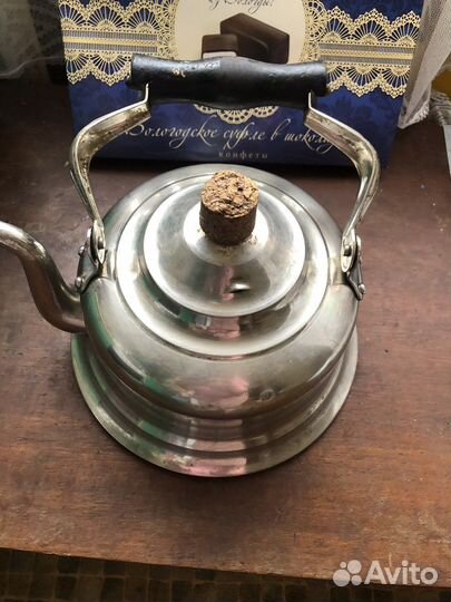 Чайник Кольчугино. СССР 1950-60 гг в реставрацию