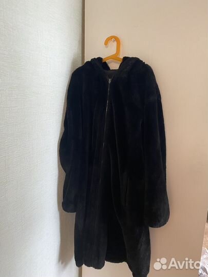 Куртка легкая снаружи плюшевая