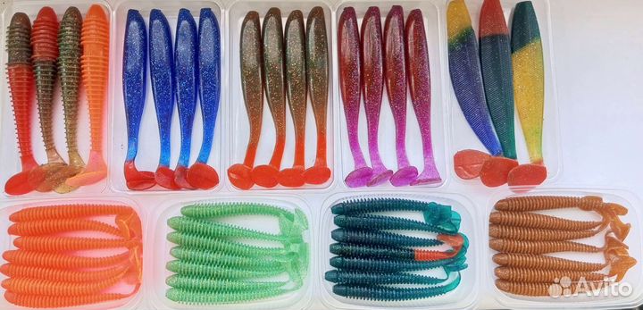 Изготовление силиконовых приманок на заказ