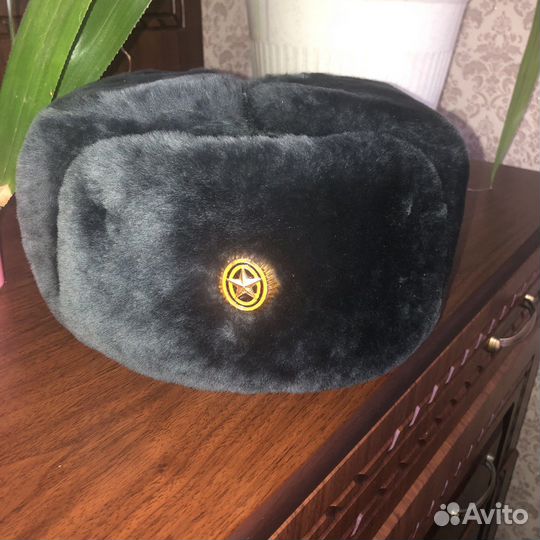 Мужская шапка-ушанка