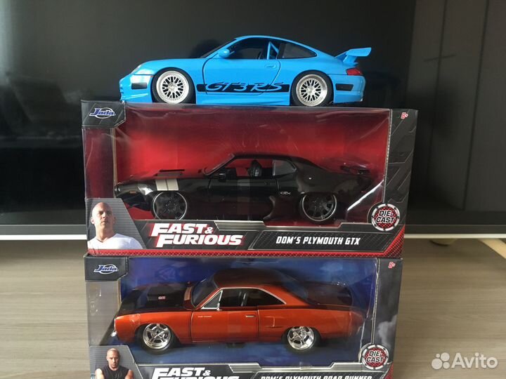 Jada форсаж Fast and Furious 1:24