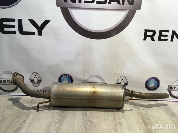 Глушитель задняя часть банка Geely MK