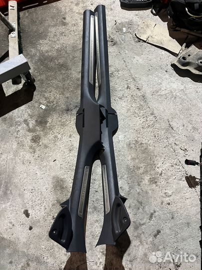 Volkswagen passat alltrack b8 накладки порогов