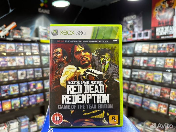 Игры для Xbox 360: Red Dead Redemption goty