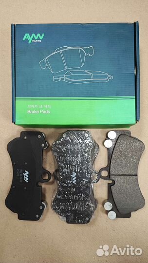 Колодки тормозные VW touareg 02- передние