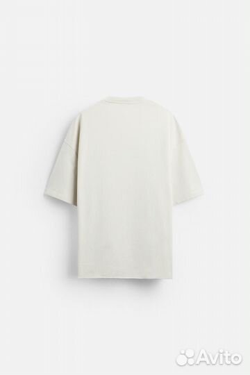 Футболка плотная zara oversize