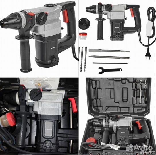 Перфораторы новые в кейсах,оснастка