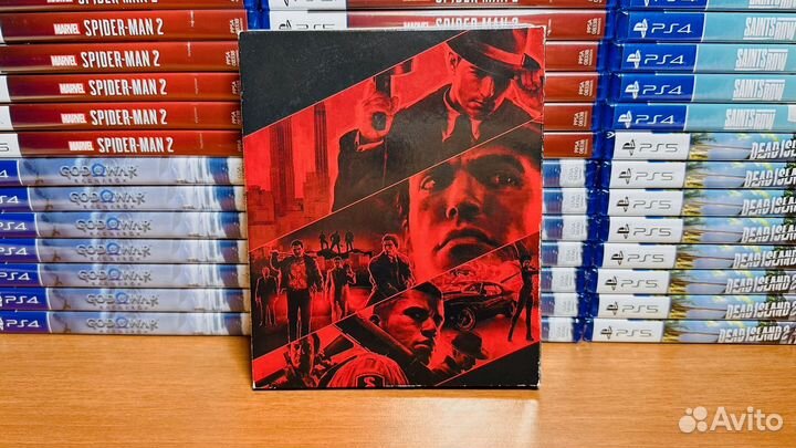 Mafia trilogy ps4 диск