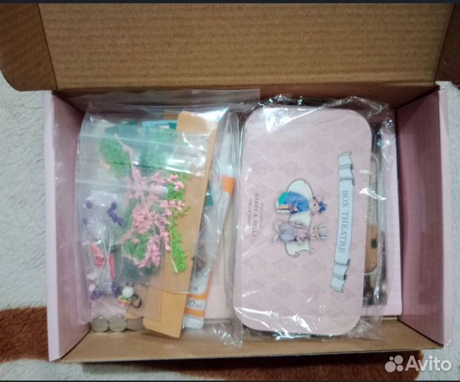 Румбокс sacura scenery и cherry blossoms