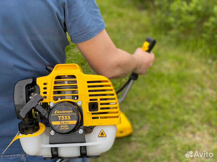 Триммер садовый бензиновый Champion