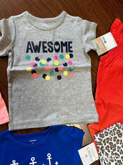 Одежда новая carters для девочки 24 мес. 92 раз