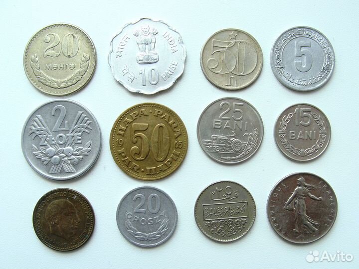 Монеты зарубежные