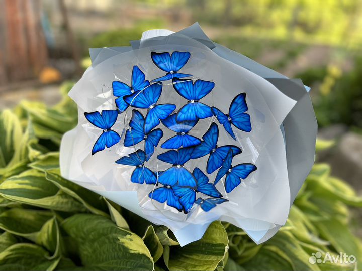 Букет из бабочек