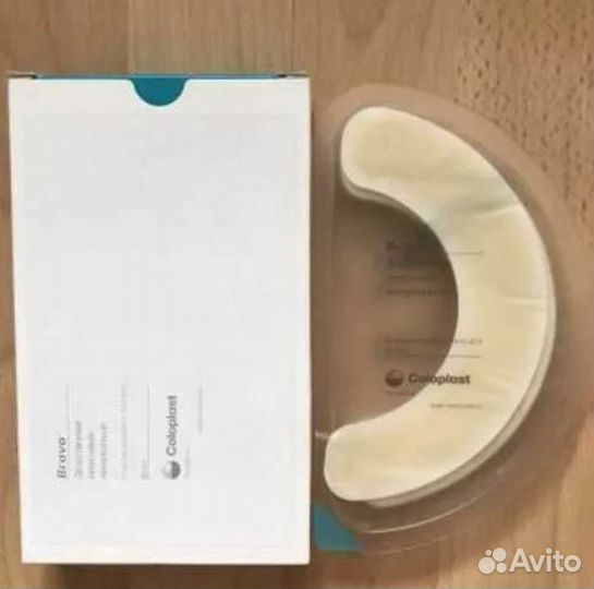 Эластичная пластина-полукольцо для стомы