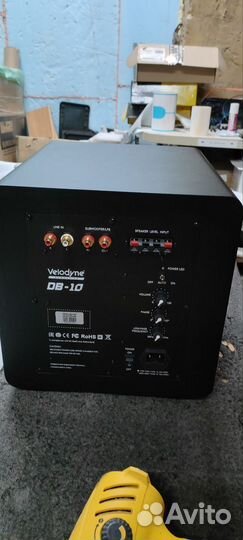 Сабвуфер Velodyne DB-10 black (арт. 297565)