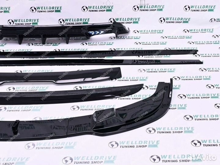 Обвес BMW 5 E60 M-Tech лезвия спойлеры